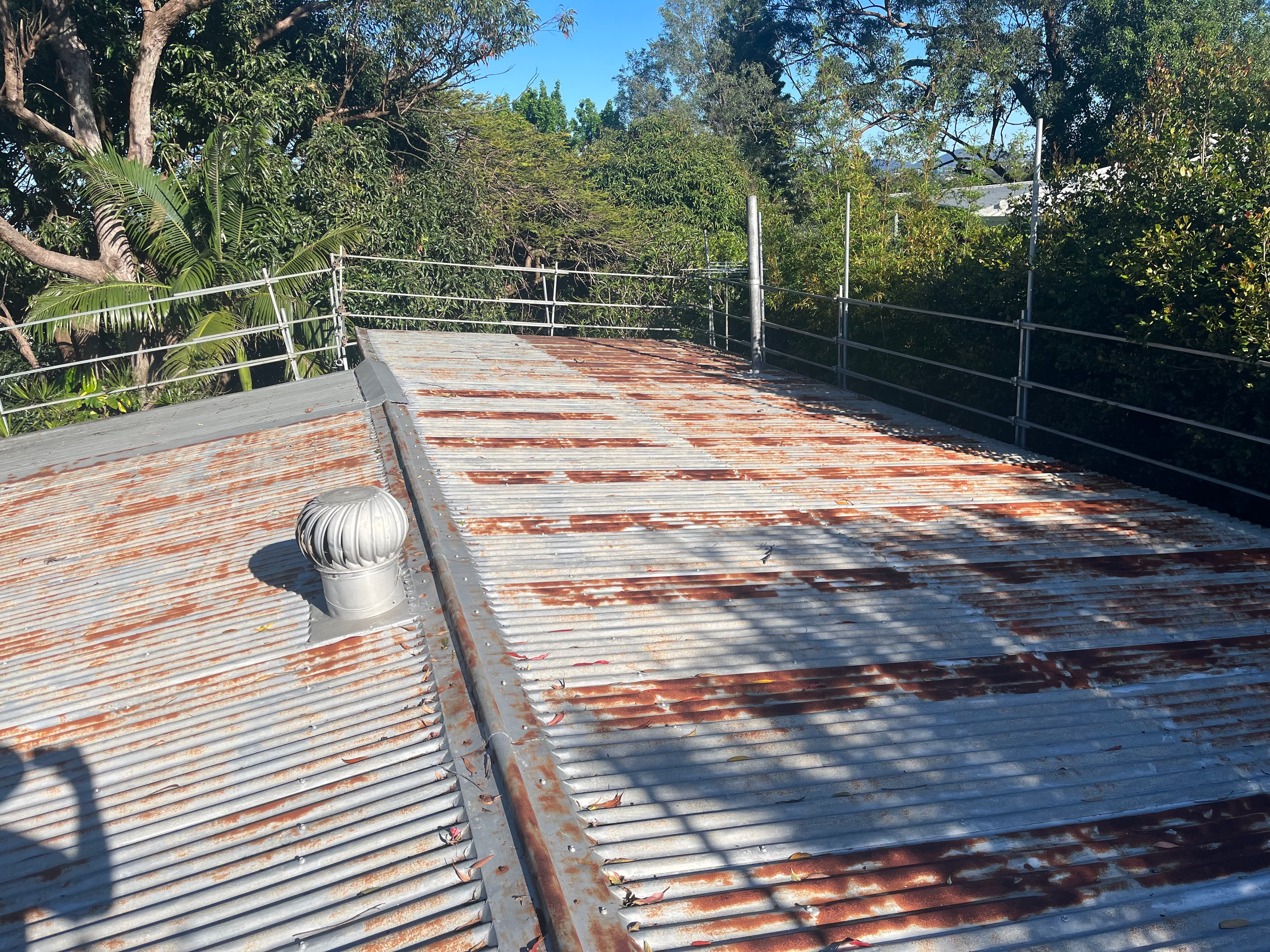 Before - Metal Roof Replacement
